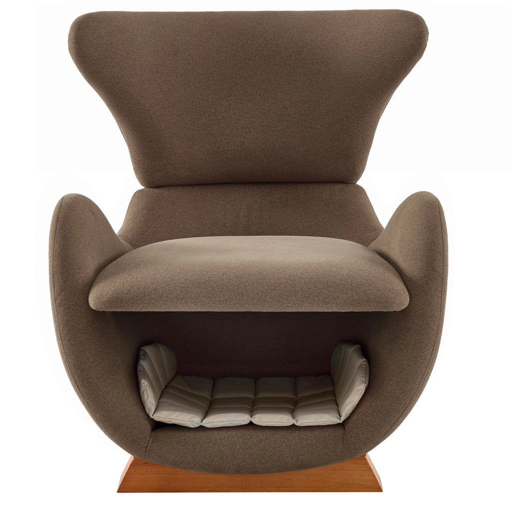 Poltrona lounge marrone con cuccia per animali