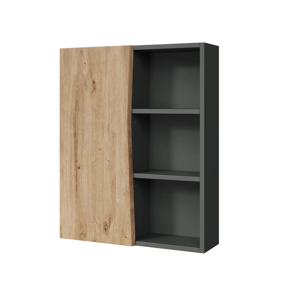 Vicco mobile bagno Artigiano 56 x 70 cm con 3 scomparti aperti