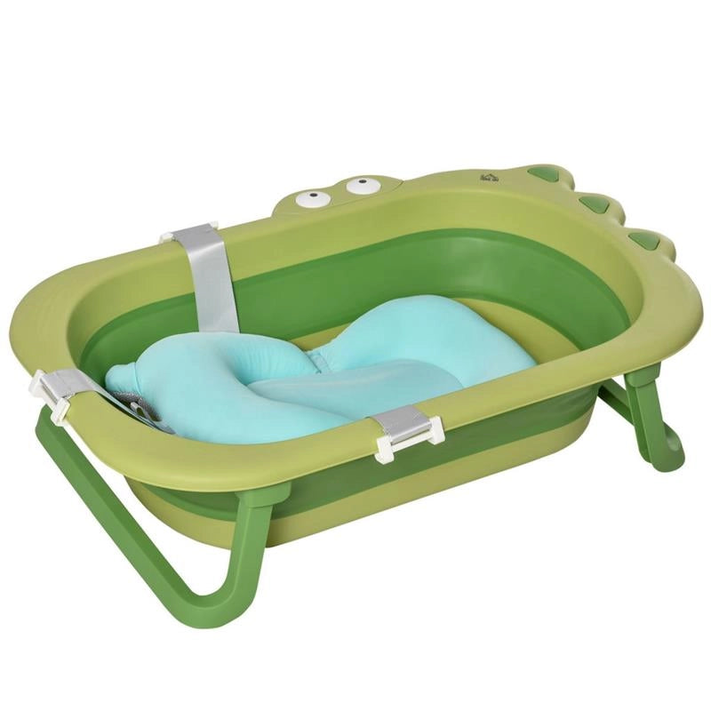 VASCHETTA BAGNETTO PIEGHEVOLE PER BAMBINI 0-3 ANNI - VERDE