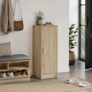 Shoe Cabinet Sonoma Oak 32x35x92 Cm Wood-based Material