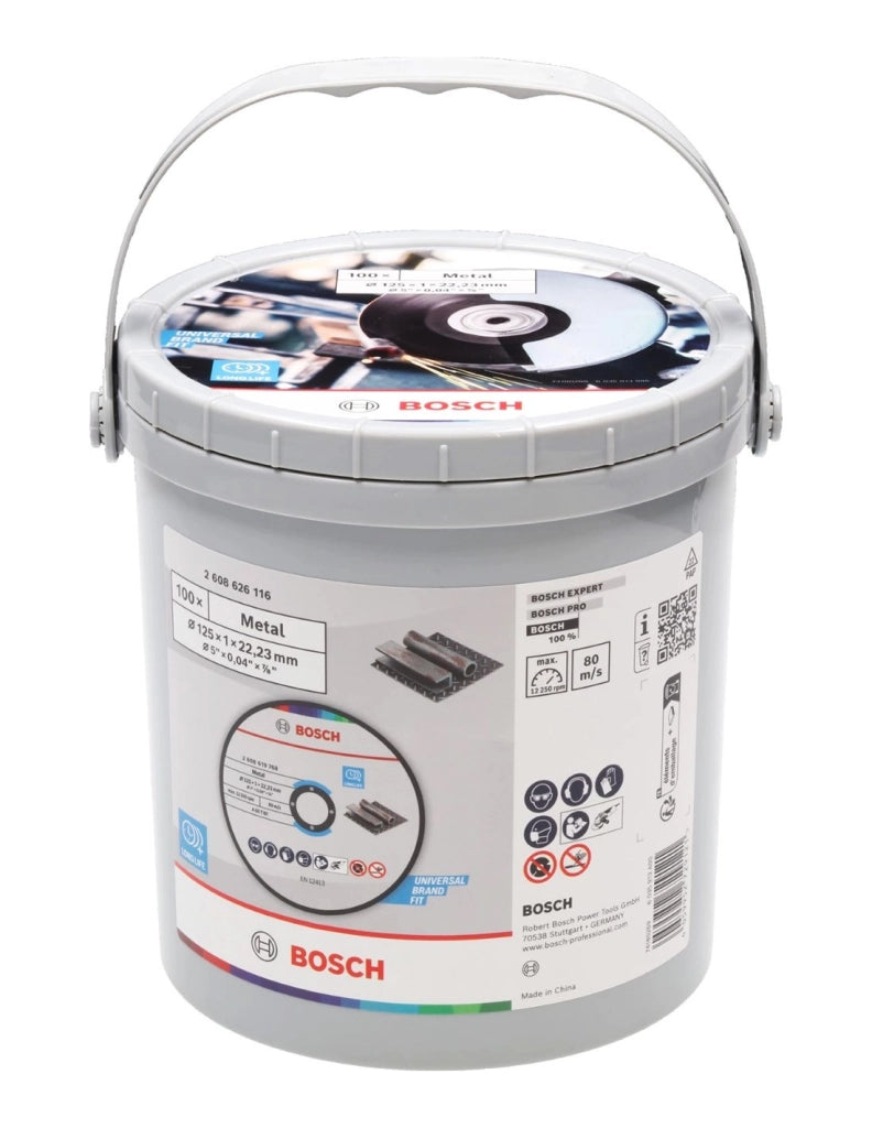 Cubo 100 dischi BOSCH Standard 125x1mm