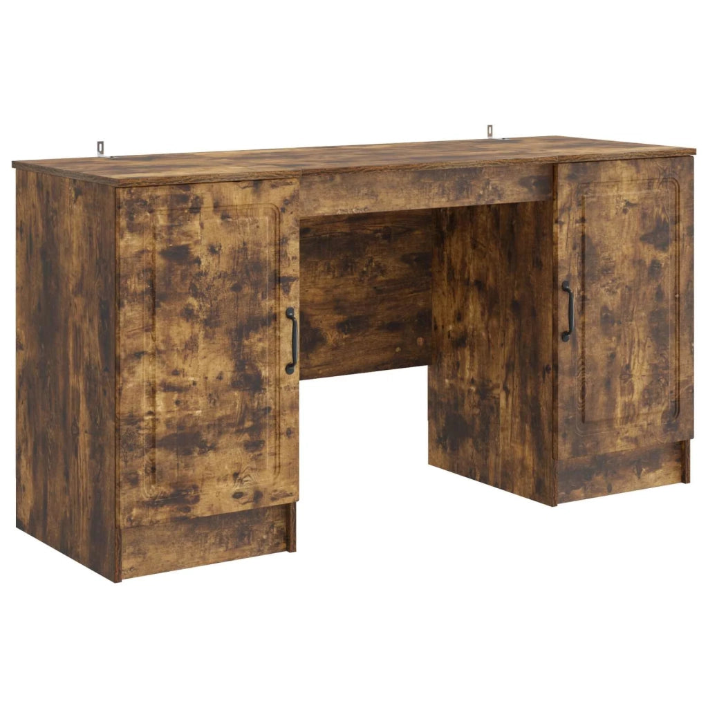 Scrivania Rovere Fumo 142,5 x 50 x 75 cm Legno ingegnerizzato 3414644