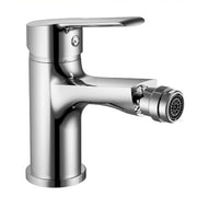 Trade Shop - Rubinetto Bidet Miscelatore Monocomando Design Moderno Cromato Classic Roll87106 -