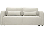 Divano a 3 posti in tessuto "Concorde", trasformabile in letto - Beige