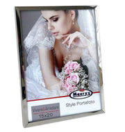 MAURY'S STYLE PORTAFOTO IN COLORE SILVER PER FOTO 15X20 CM