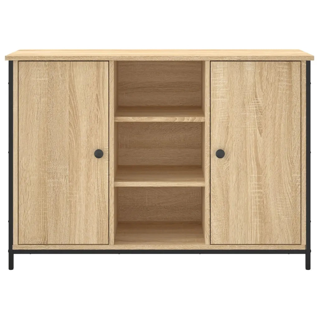 Credenza Rovere Sonoma 100x35x70 cm in Legno Multistrato 835515