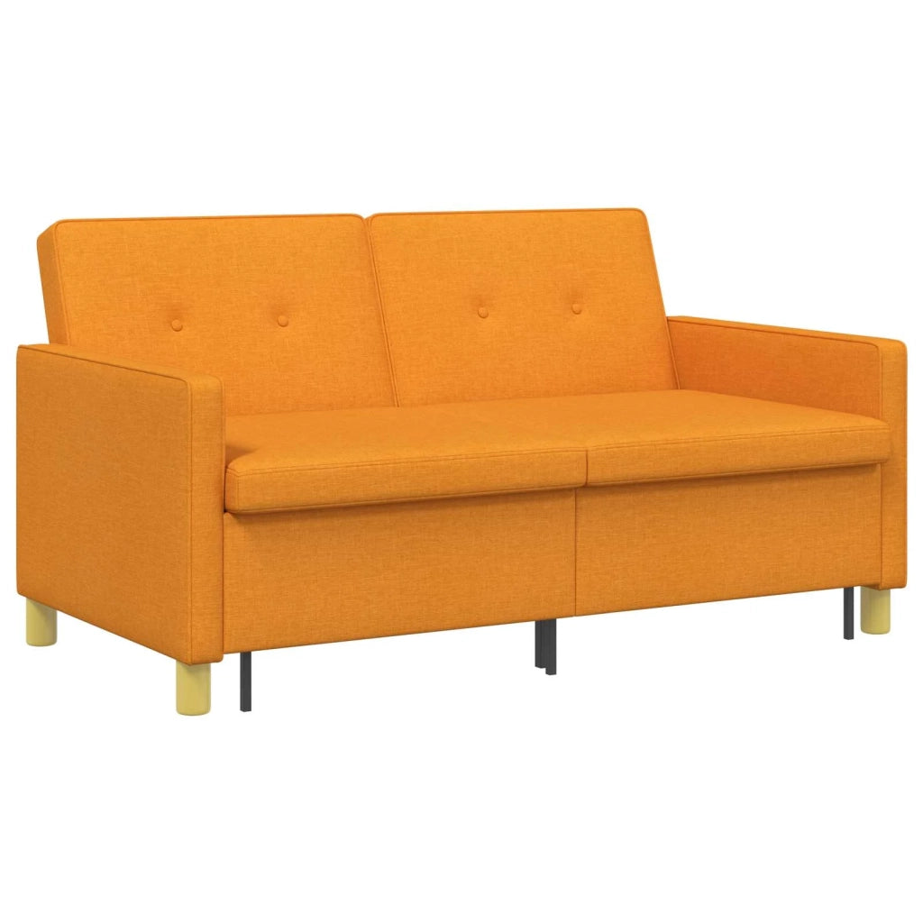 Divano letto | Sof¨¤ letto | Letto singolo Estraibile Giallo Scuro Tessuto
