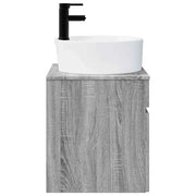 Mobile Lavabo | Armadio Lavabo da parete Sonoma grigio 49 x 44,5 x 65 cm