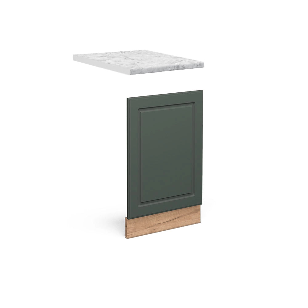 Pannello frontale Fame-Line Verde-oro rustico/Rovere dorato 45 cm, PL Marmo Vicco