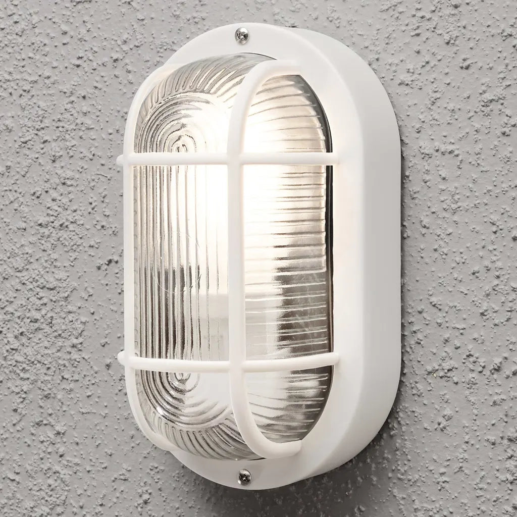 KONSTSMIDE Lampada da Parete Elmas Bianco Opaco in Plastica 434063