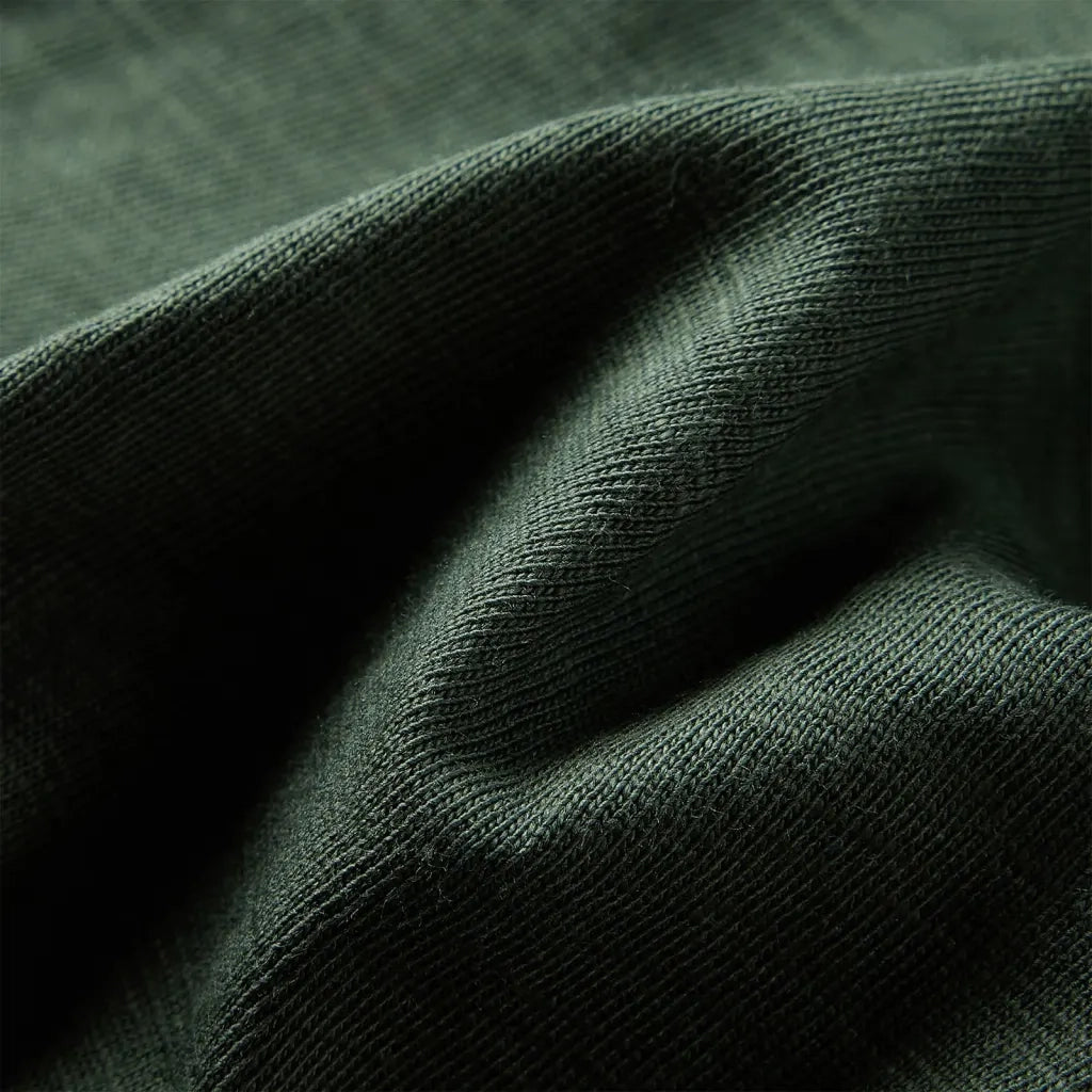 Maglietta da Bambino a Maniche Lunghe Verde Scuro 92 13069