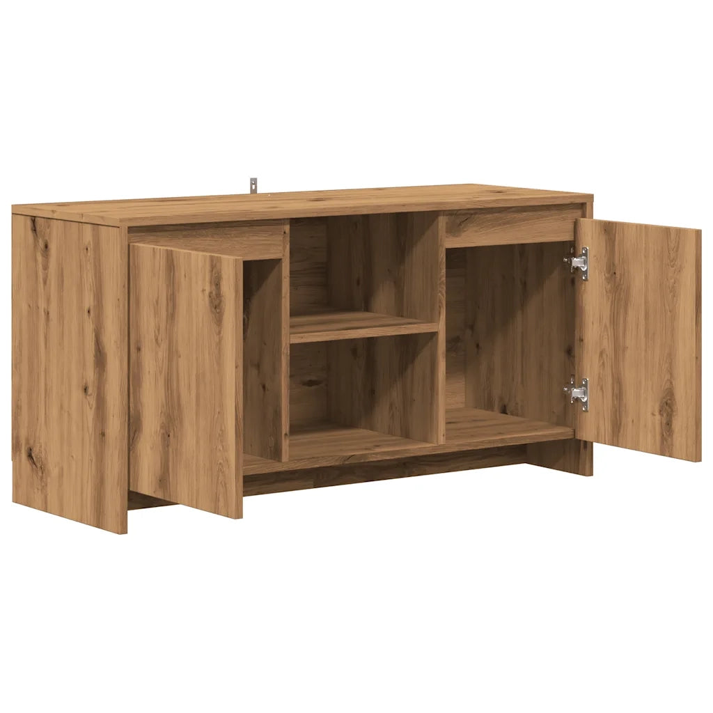 Mobile TV Rovere Artigianale 102x37,5x52,5 cm Legno Multistrato