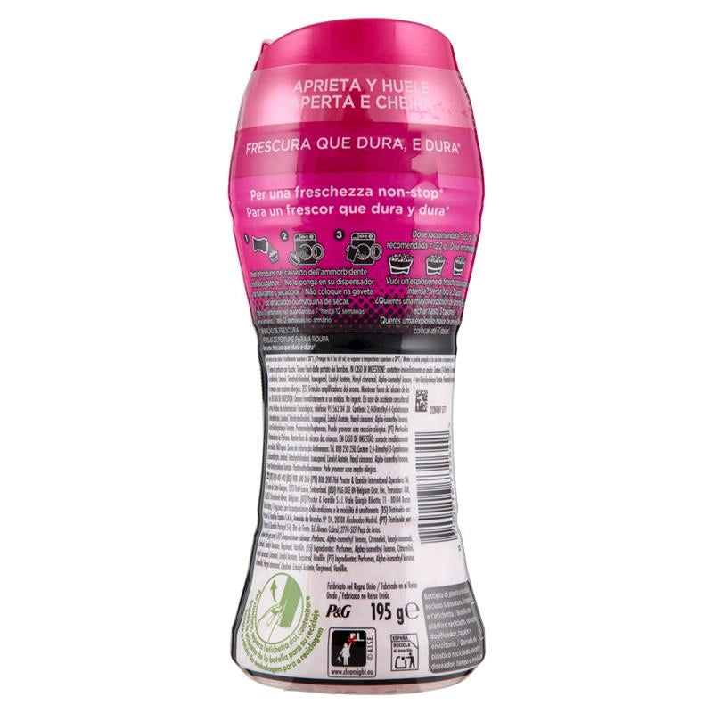 LENOR UNSTOPPABLES PROFUMO PER IL BUCATO FRESCHEZZA FLOREALE 195GR
