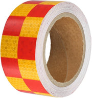Tegola Riflettente - Avviso di Sicurezza - Giallo e Rosso