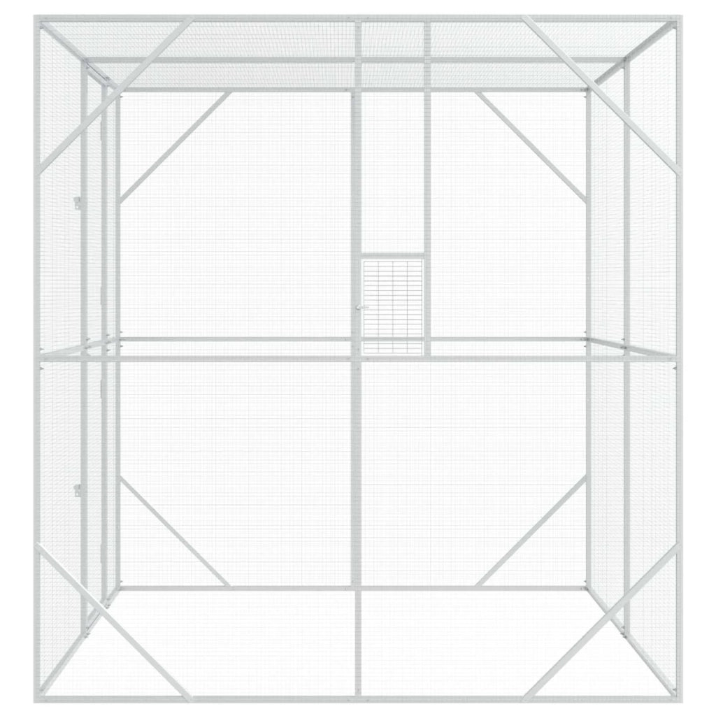 Gabbia per uccelli Antracite 209 x 202 x 214 cm Acciaio zincato 4100931