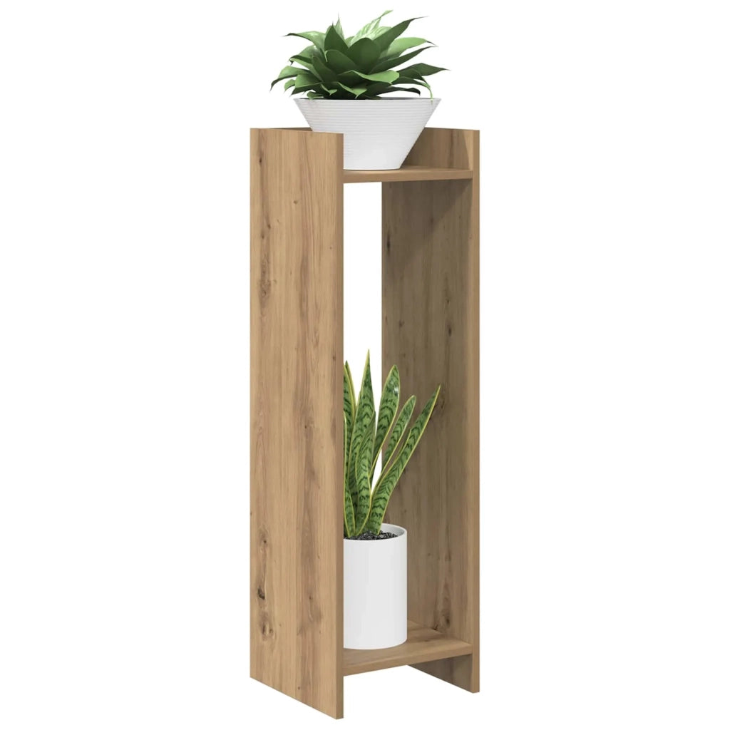 Supporto per piante Rovere Artigianale 30 x 30 x 100 cm 899576