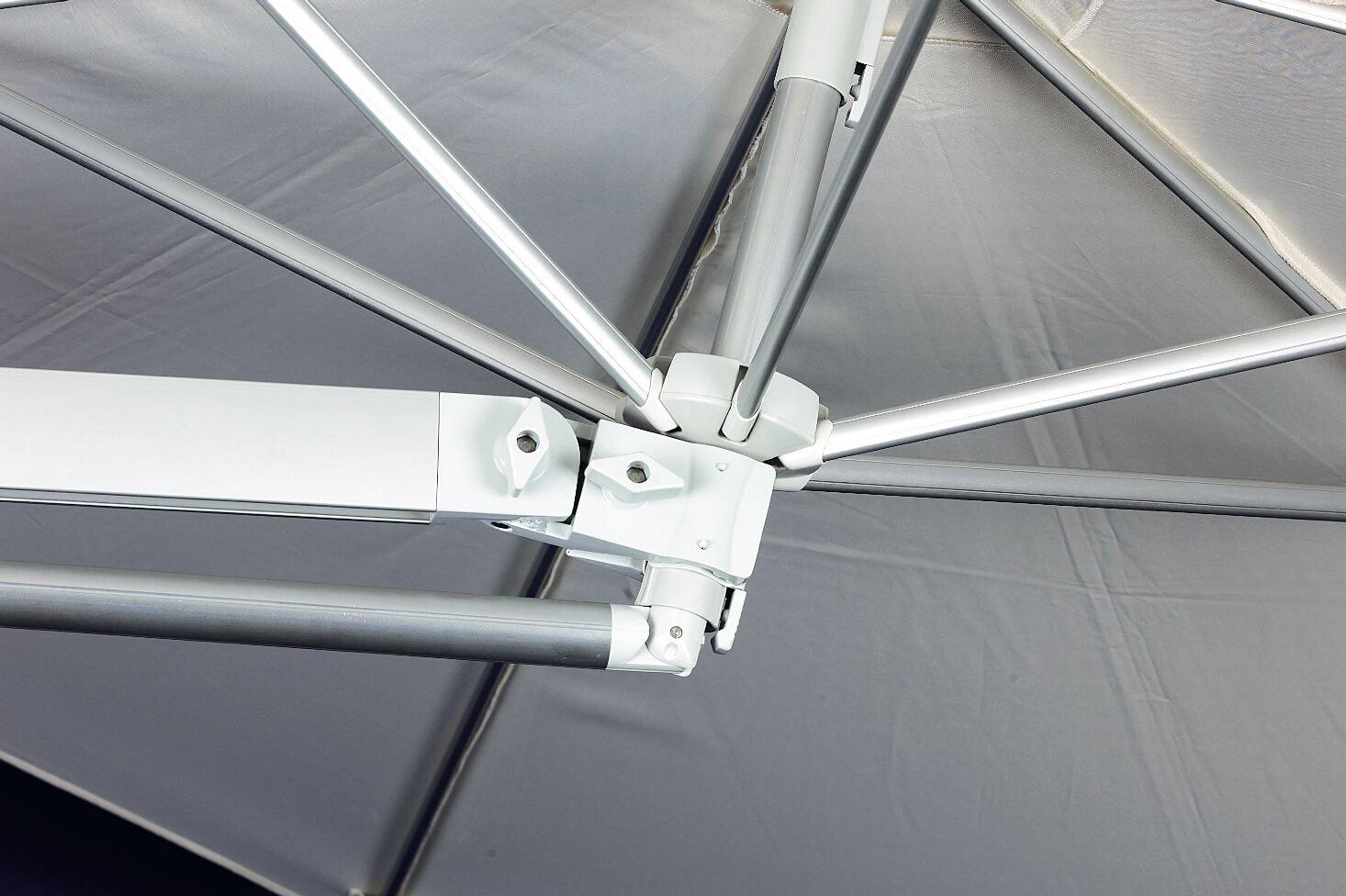 Ombrellone da Giardino a Parete Ø2,70m Maffei Parrot P3 Giallo