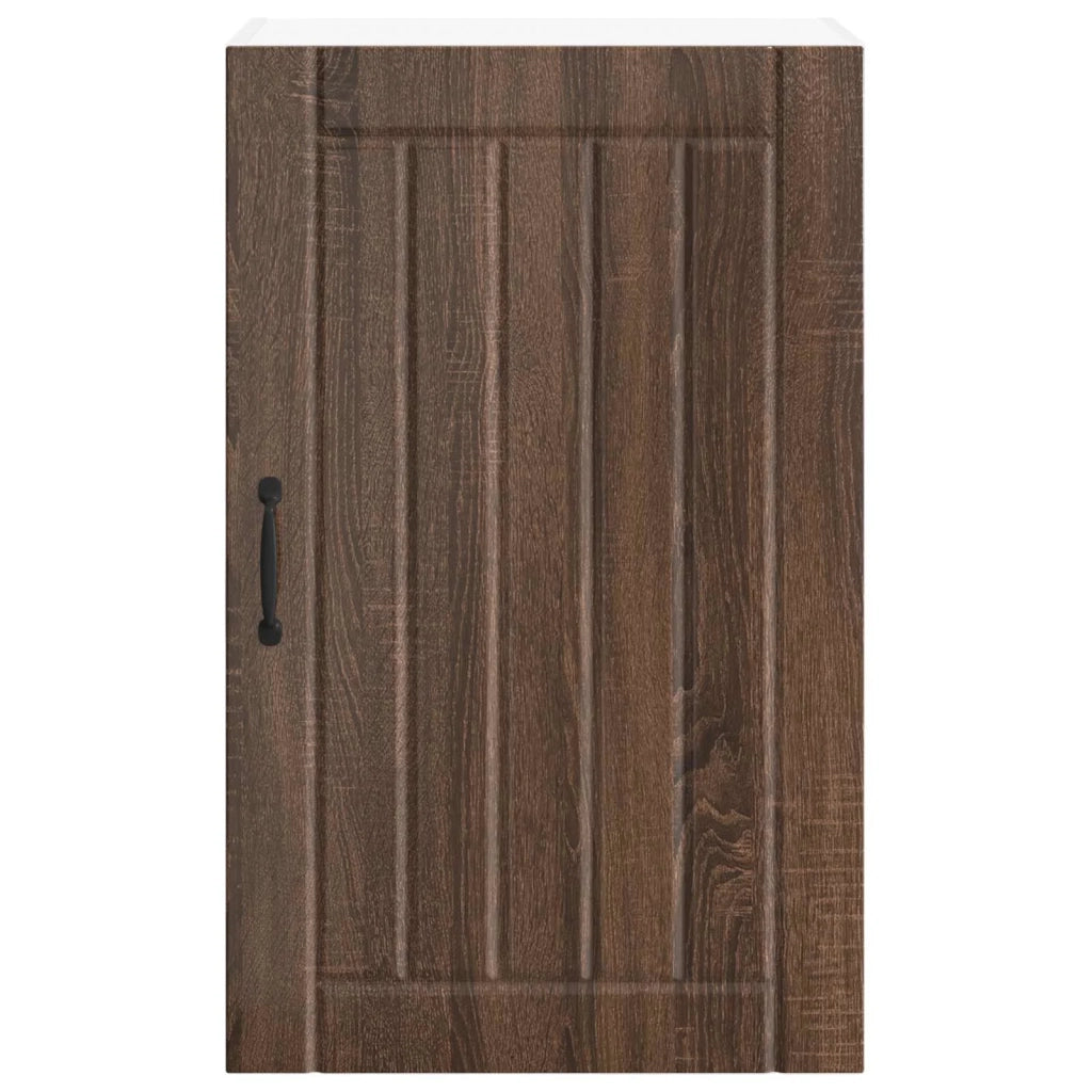 Armadietto a muro LUCCA Rovere Marrone 50 x 31 x 80 cm