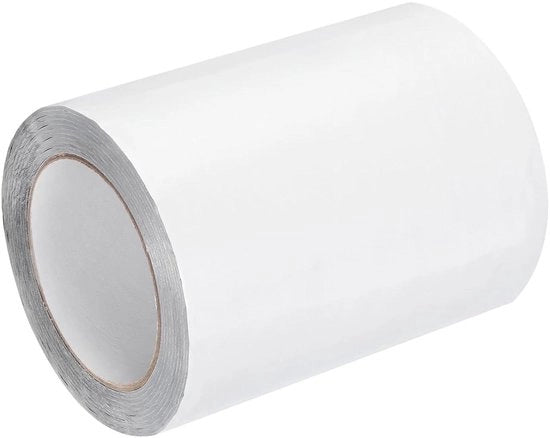 Tape con pellicola rimovibile, 15 x 40 m, adesivo per mobili e elettrodomestici, bianco e nero, resistente ai graffi.