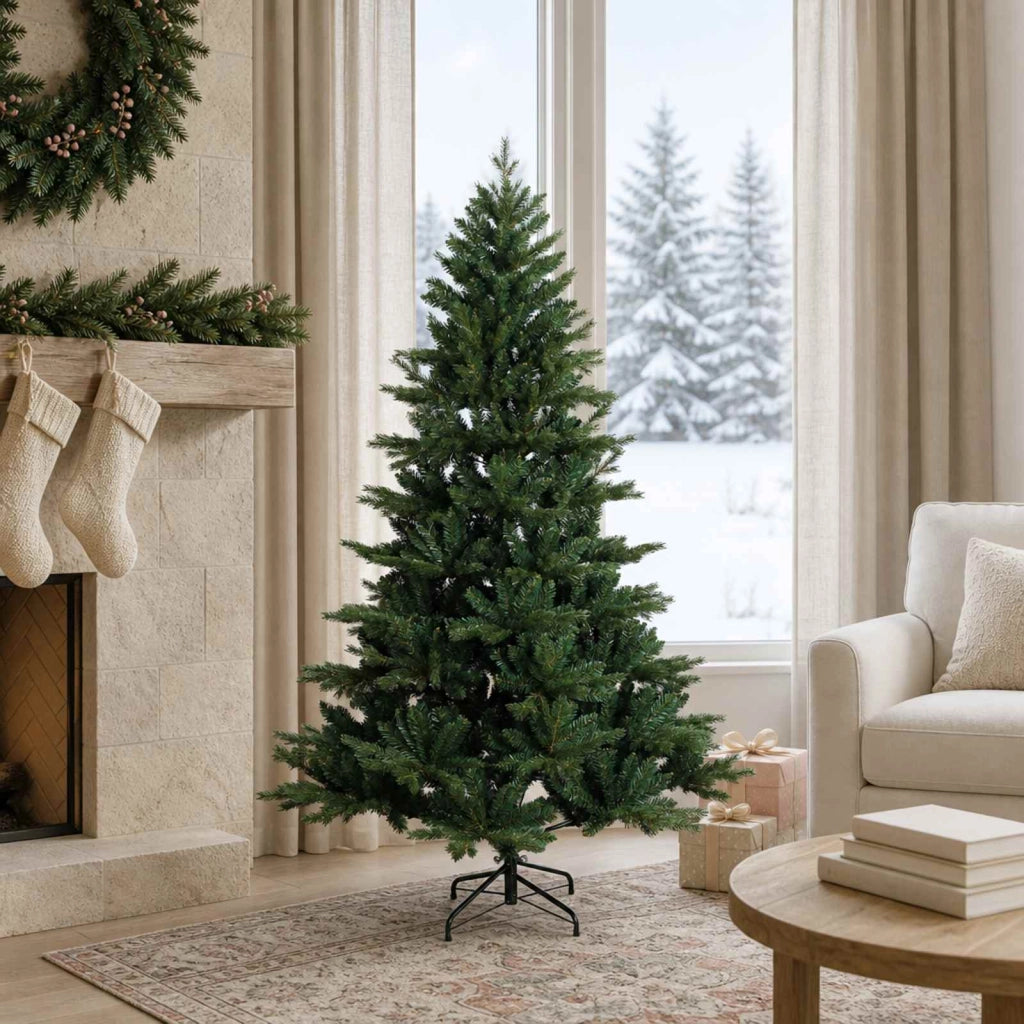 Albero di Natale Artificiale con Rami Pieghevoli 120 cm 42055527