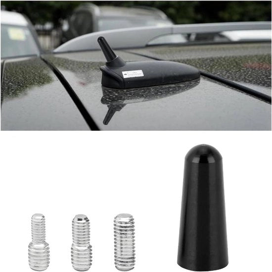 Antenna per auto di breve altezza per autoradio miniatura con funzione di ricezione FM/AM potente