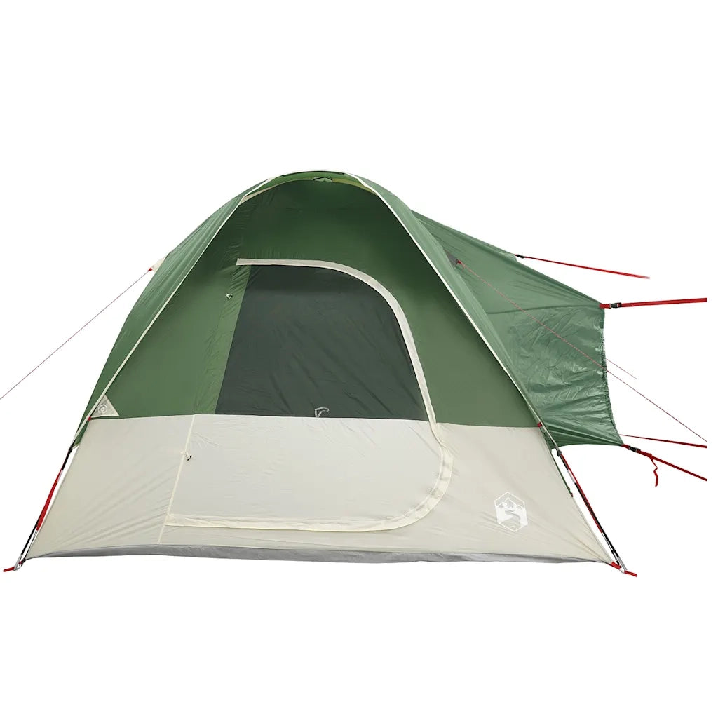 Tenda da Campeggio per Auto per 4 Persone-Tenda per Famiglie Verde Impermeabile 808993