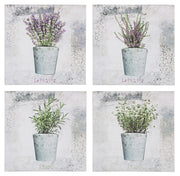 Stampa Su Tela C-Met 028-31 Colori Assortiti 28X28 Set 5 Pezzi - Bizzotto