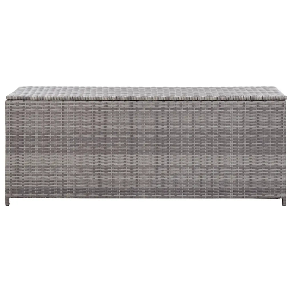 Baule da Giardino Grigio 150x50x60 cm in Polyrattan CFW9450421