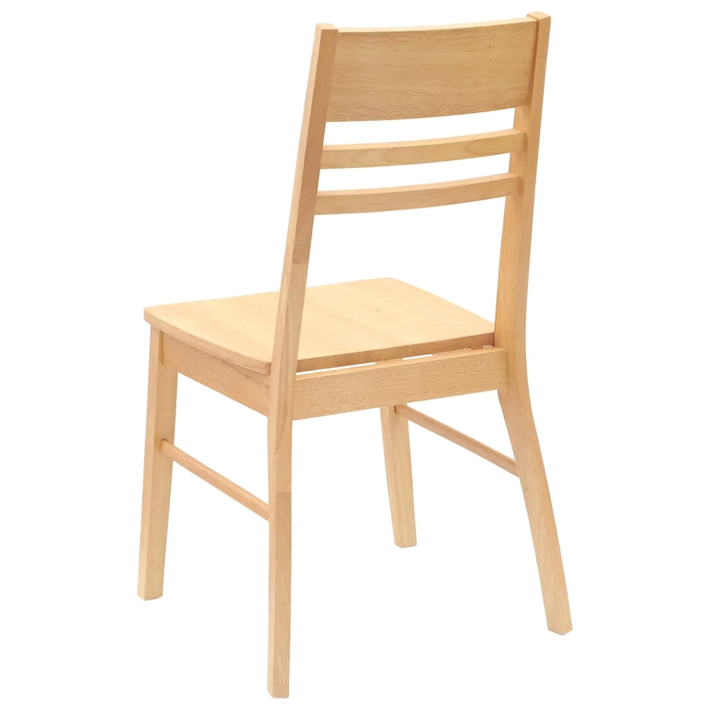 Sedie da pranzo 2 pcs Naturale 43 x 54 x 89 cm