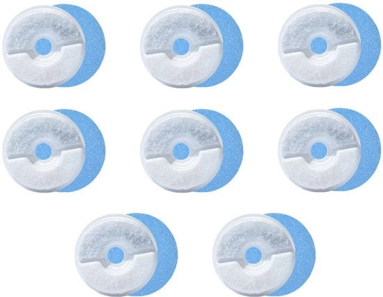 Filtro per gatto per fonte di acqua da 8 parti per sostituire il filtro della fonte di acqua per il proprio animale domestico

specifiche tecniche: 8 parti
