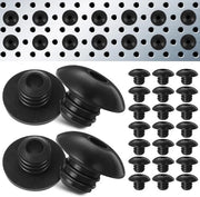 Doppi di Gomma 120 Pezzi - Impermeabili - Gomma Silicone - Resistenti alle Sollecitazioni - Installazione Facile - Dimensioni 1,40 x 1,40 x 0,90 cm