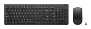 Lenovo 4X31R64467 tastiera Mouse incluso Universale RF Wireless Tedesco Nero