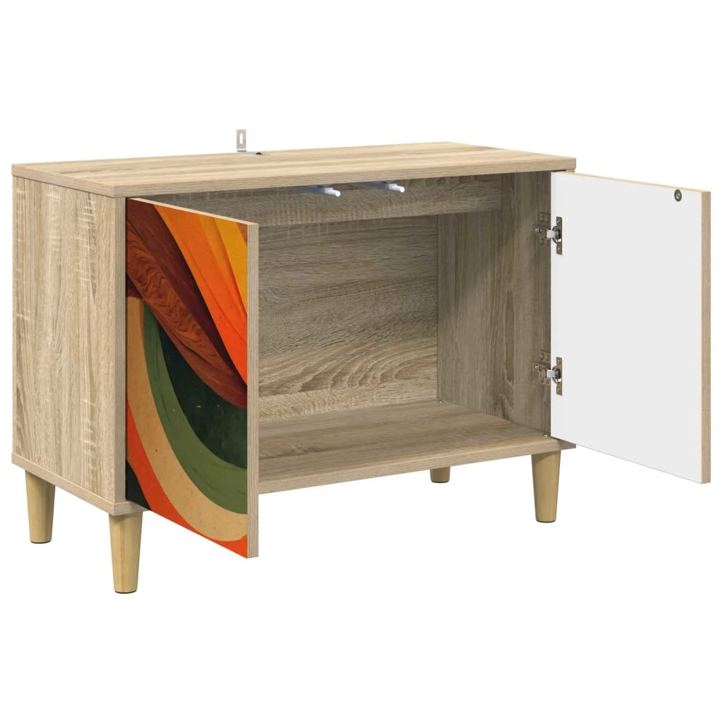 Mobile TV BONN 69 x 33 x 50 cm Sonoma Legno ingegnerizzato 8007001