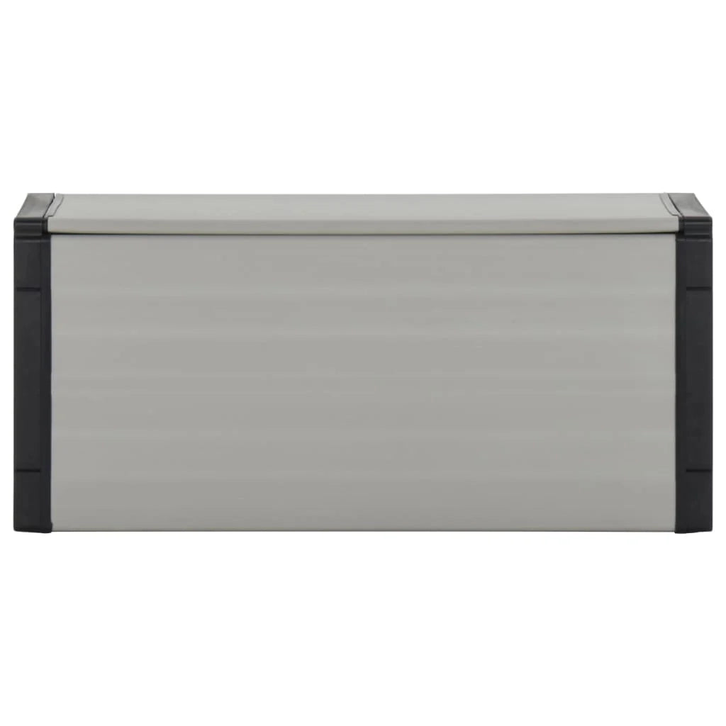 Mobiletto per rifiuti da giardino 85 x 34 x 40 cm grigio 02_0006065