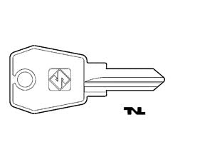 CHIAVI PER CILINDRI EURO LOCKS 7 SPINE PICCOLE EU5R- - EU5R SX - 10 pezzi SILCA