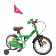 Bicicletta per Bambini | Bici per bambini 16 Pollici per bambini di 4-6 anni Verde