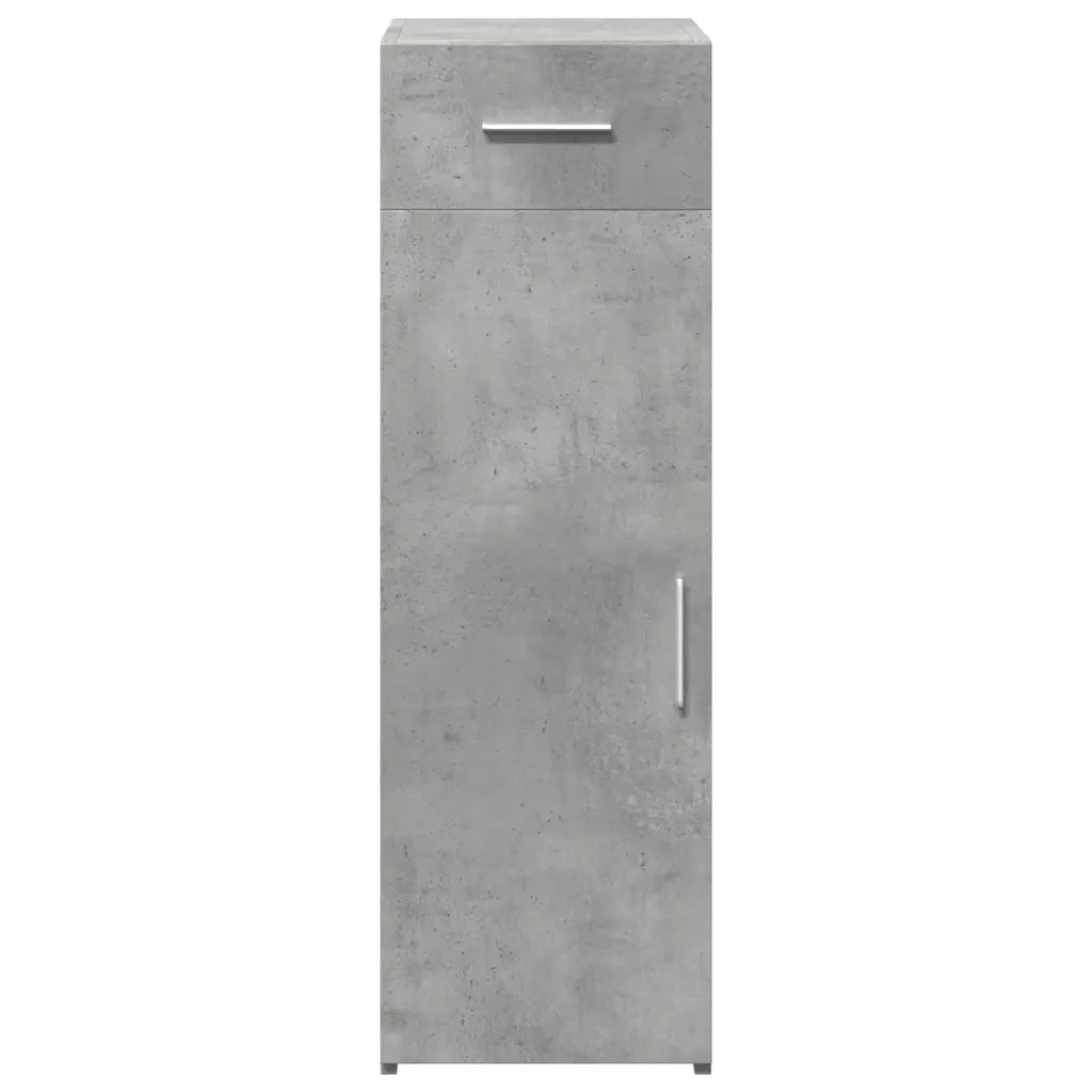 Credenza | Madia | Buffet da pranzo | Armadio da pranzo Grigio Cemento 30x42,5x93 cm in Legno Multistrato