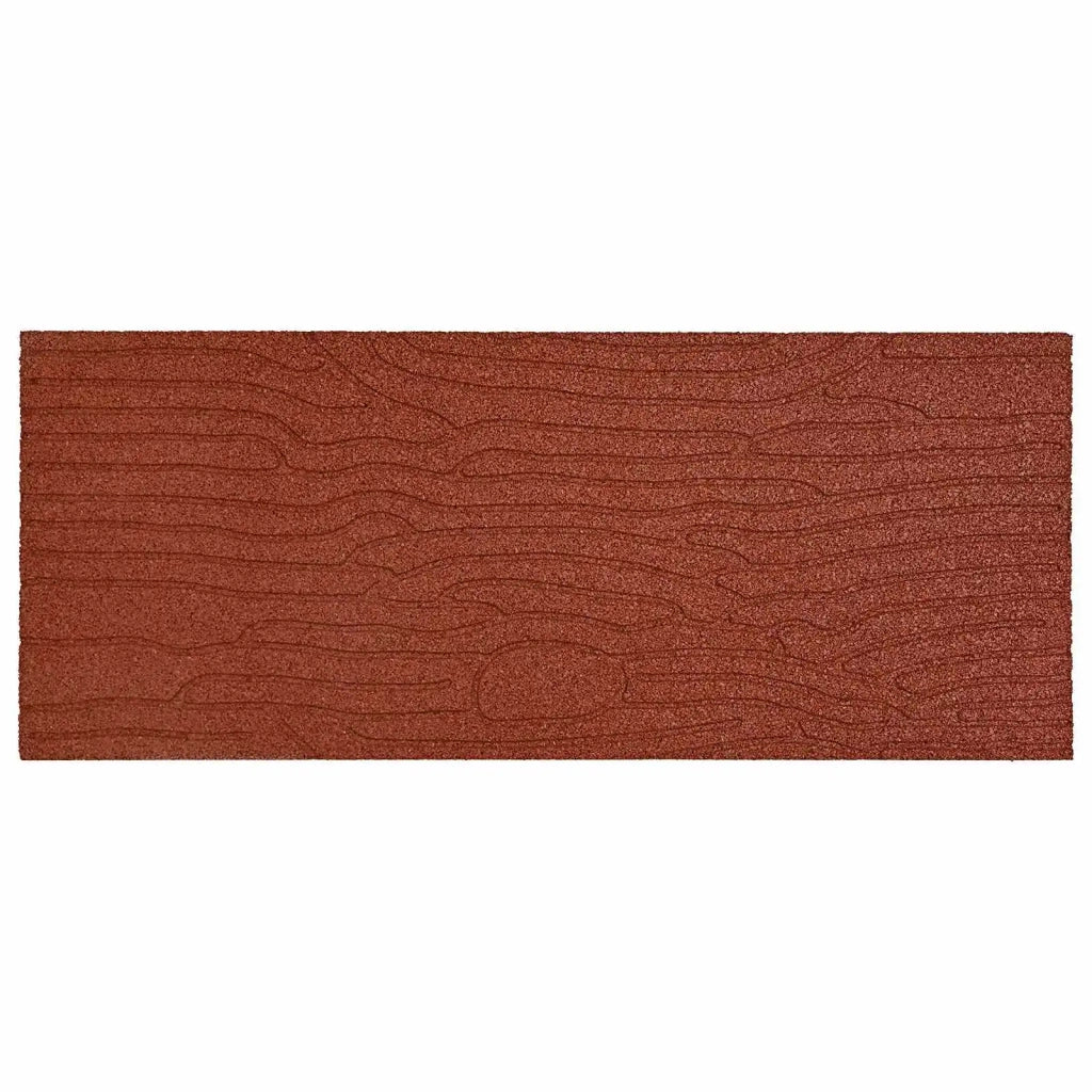 Pietra da Passo 6 pz Rosso 60,5 x 25 x 2 cm Gomma CFW5808358
