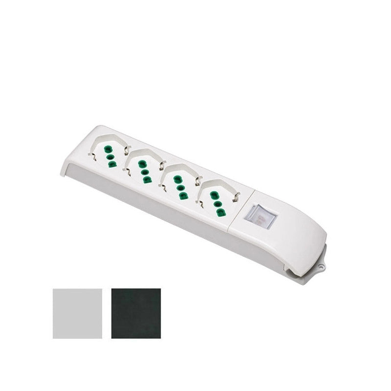 Multipresa 4X2Pt Sk Int No Cavo N Fido 410121 Fme