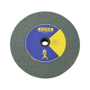 Sitab Mola Abrasiva Ceramica Carburo di Silicio 200x25 mm Foro 20 mm Grana 80 per Widia e Marmo