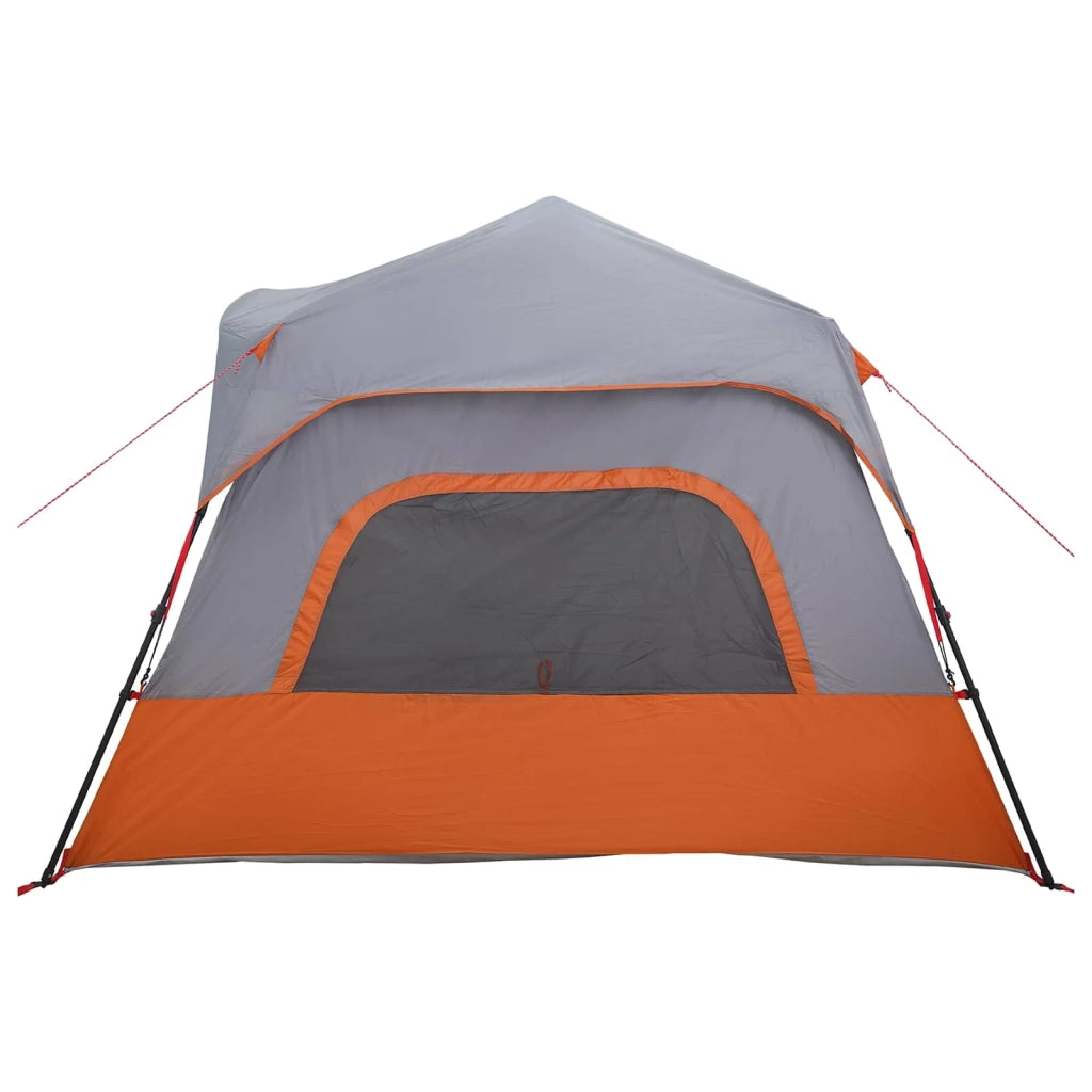 Tenda Istantanea Grigio e arancione 340 x 280 x 190 cm 42017483