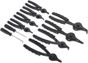 Set di pinze per clip circolari interne-esterne da 10 pezzi - S01064