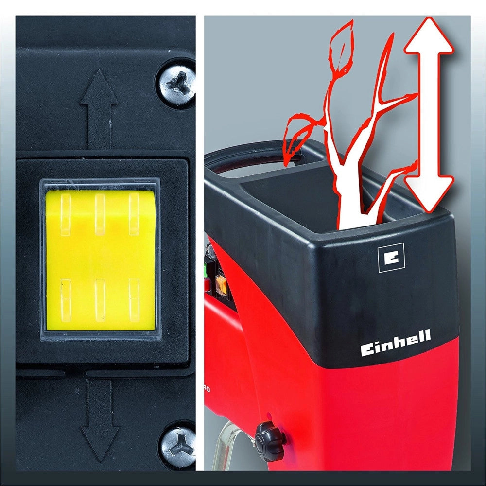 Trade Shop - Trituratore Einhell Gc-rs 2540 Ad Ingranaggi Trita Rami 2500 W Biotrituratore -