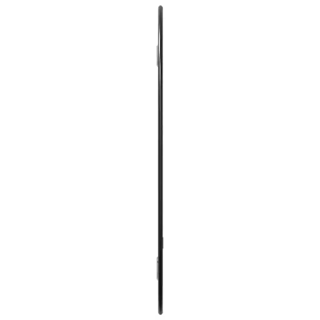 Specchio da Parete-Specchio a Muro-Specchio Decorativo Nero 30x25 cm