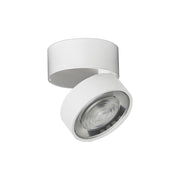Hole Applique/Plafoniera LED 7W 3000K CRI90 38° IP20 Bianco - Rossini Group | Illuminazione da parete o soffitto orientabile di design