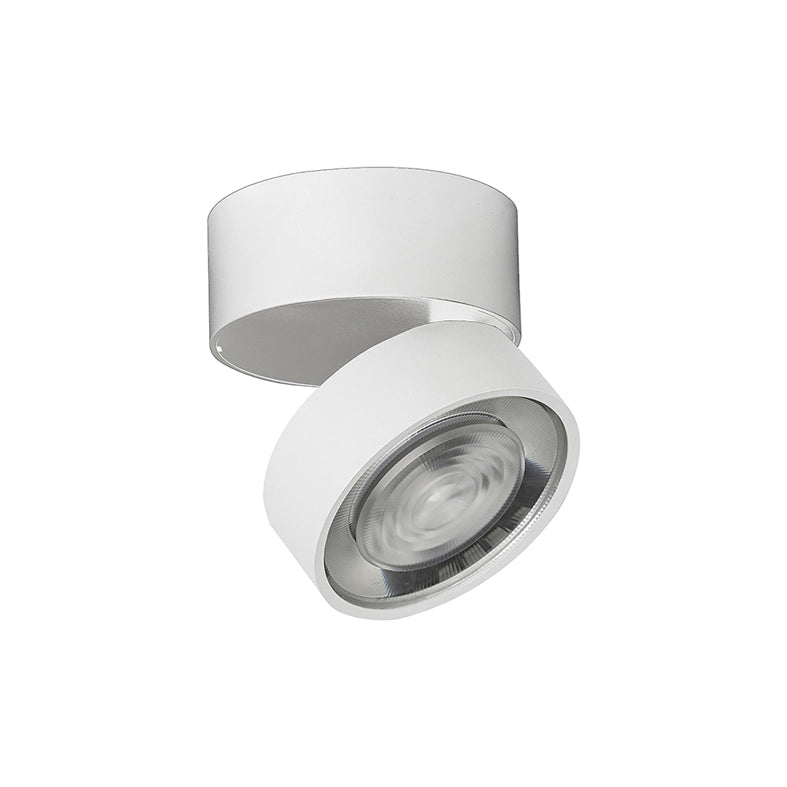 Hole Applique/Plafoniera LED 7W 3000K CRI90 38° IP20 Bianco - Rossini Group | Illuminazione da parete o soffitto orientabile di design