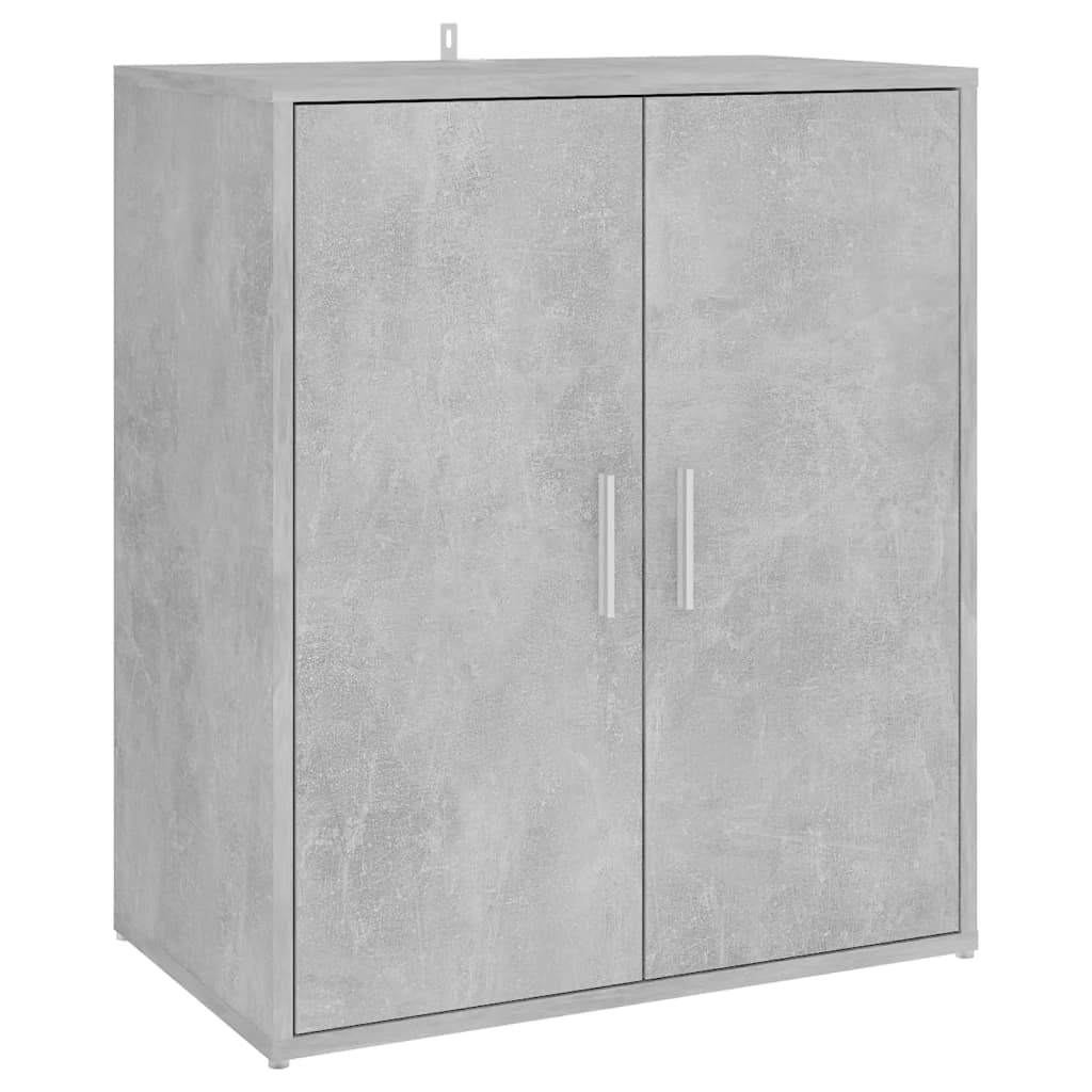 Scarpiera mobile contenitore per scarpe mobile per ingresso/corridoio/soggiorno 60 x 35 x 70 cm legno ingegnerizzato grigio 02_0021834