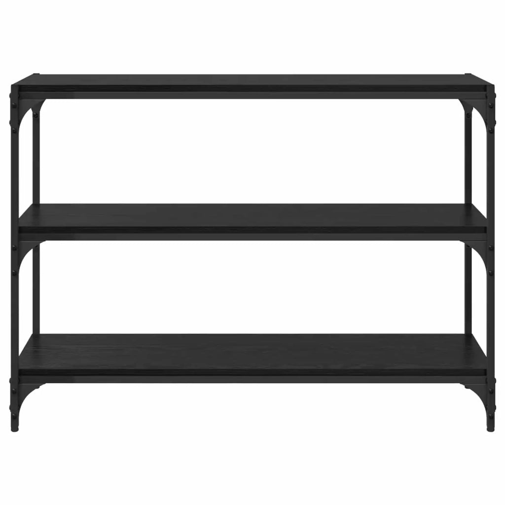 Armadio per Libri Rovere nero 100 x 33 x 70,5 cm