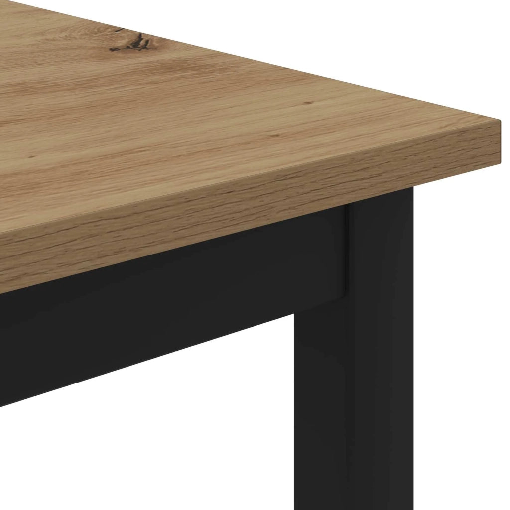 Tavolino da salotto Rovere Artigianale 100 x 100 x 45 cm