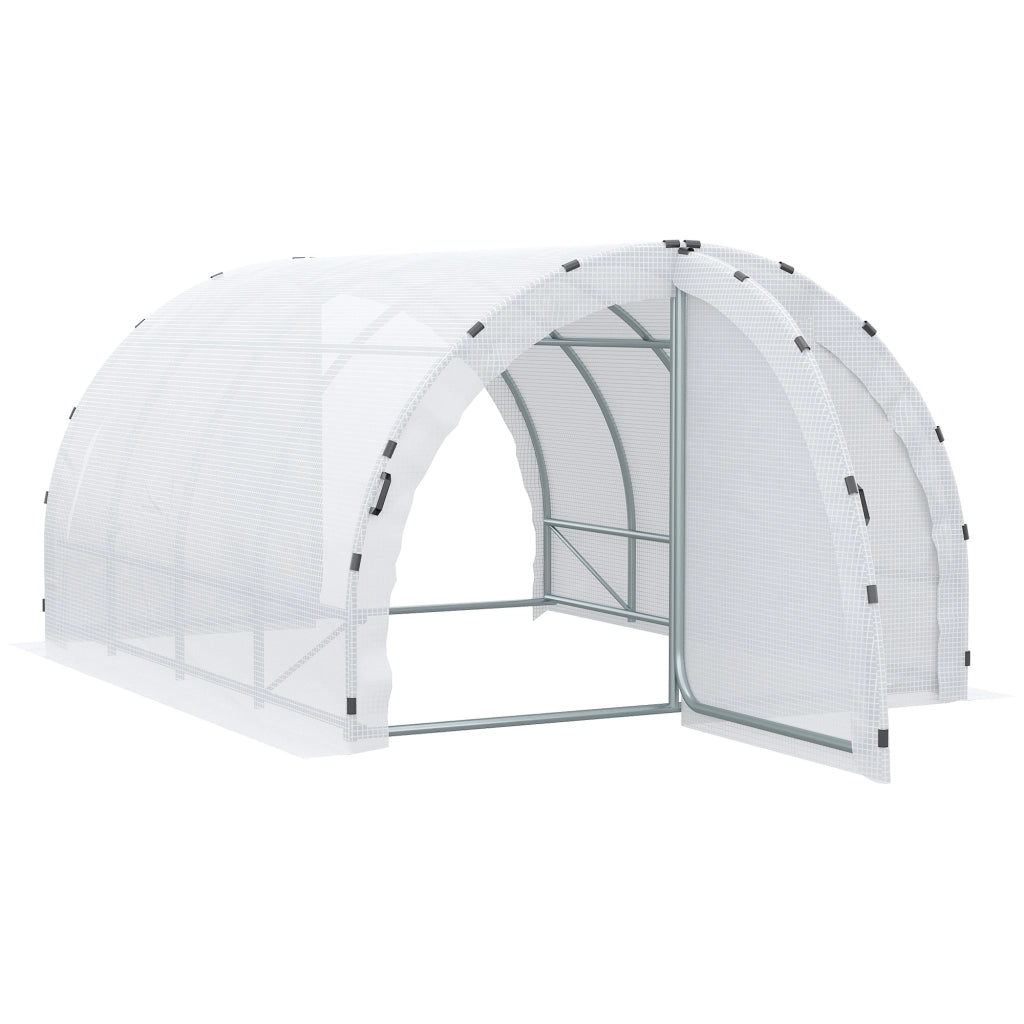 Serra da Giardino Tunnel ¨C zephmum ¨C Bianco 4x3x2 m